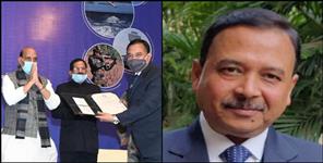 image: Dr. Hemant Pandey received Scientist of the Year Award