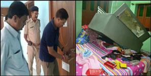 image: 10 lakh theft in a closed house for one month