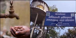 image: 25k people have no drinking water from 10 days in Haldwani