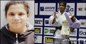 image: Unnati Sharma of Dehradun won silver medal in International Judo Championship