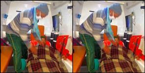 image: Good work of 108 ambulance personnel in Pithoragarh
