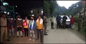 image: Police took action against 40 people in rudraprayag