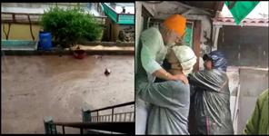 image: House collapsed after heavy rains in Bazpur