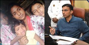 image: father abandoned after mother death Sisters appealed to DM Savin