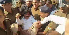 image: Congress Leader Ganesh Godiyal Detained by Police in Dehradun