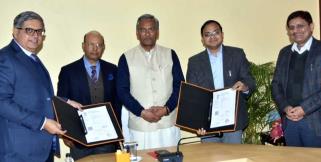 image: CM trivendra inaugurates chardham rail network book