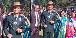 image: Anubhav Pandey of Dehradun became an army officer