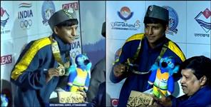 image: Nivedita Karki won gold medal in boxing