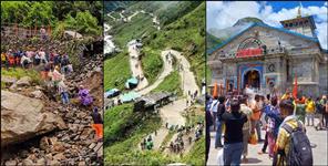 image: Kedarnath Trekking Route Opened And Pilgrimage Started