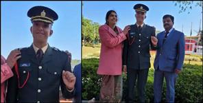 image: Dehradun IMA Paras Pandey of Patiya Village becomes Lieutenant