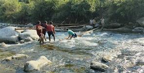 image: Talda village waiting for culvert for two years