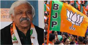 image: Former Minister Dinesh Aggarwal Resigns From Congress joins BJP