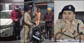 image: Big action on tourists by Nainital traffic police