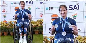 image: Garima Won 3 Silver Medals in International Para Athletics
