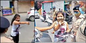 image: Indecency of a woman in Dehradun Clock tower