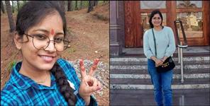 image: Kalimath Sakshi Rana Got All India 58 Rank in CSIR Exam