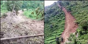 image: Cloud burst in Pauri Garhwal