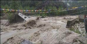 image: Uttarkashi Heavy Rain Weather Update Jalandhari River Overflow