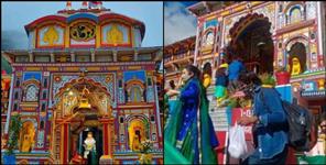 image: Char dham yatra people reached badrinath