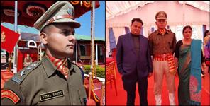 image: Vimal Bhatt of Paniali Village became Assistant Commandant