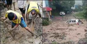 image: Rishikesh Paradise Camp landslide