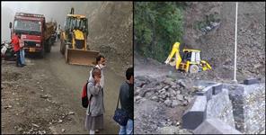 image: Dehradun Mussoorie road closed