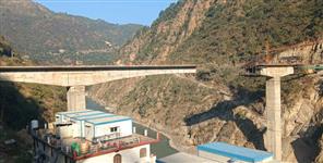 image: 200 meter long bridge on Alaknanda will be ready by March