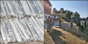 image: Explosives found in bushes on school premises