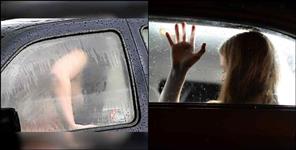 image: Obscene acts inside the car in Haridwar