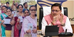 image: CM Dhami Action on Boycott Voting in Lok Sabha Elections 2024