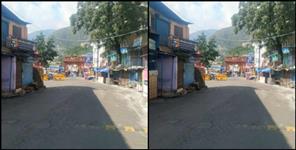 image: Gopeshwar market in Chamoli closed for 3 days
