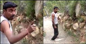 image: Cobra snake bites Suresh in Pauri Garhwal