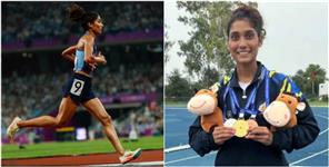 image: Ankita Dhyani Won Gold in National Inter State Athletics Championship