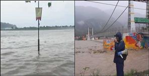 Uttarakhand Weather Heavy Rain Raises River Levels Char Dham Yatra Halted