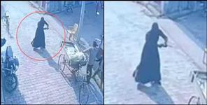 image: Robbers ran away with police bike in Kashipur