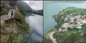image: Tehri lake water level increased due to heavy rain