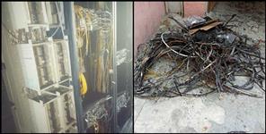 image: Fire at bsnl center in almora