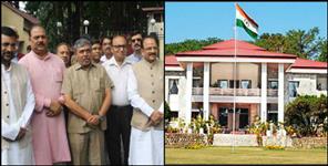 image: bjp leaders meet governor
