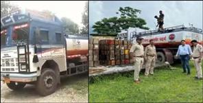 image: Forest Department Seizes Tanker with Illegal Resin Worth 10 Lakh