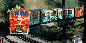 image: rishikesh karnprayag rail line crs special train trial done