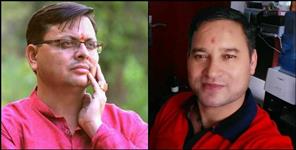 image: Roshan Raturi asked a question to CM Pushkar Singh Dhami