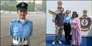 image: Gargi Uniyal Commissioned as Flying Officer