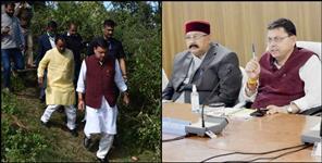 image: Pushkar singh dhami visited chamoli