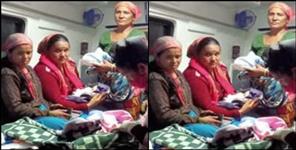 image: Woman gave birth to 3 children in Badiyargarh