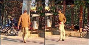 image: two UP Police personnel created a ruckus after drinking alcohol In Roorkee