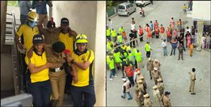 Mock drill of missile attack and bomb blast in Dehradun