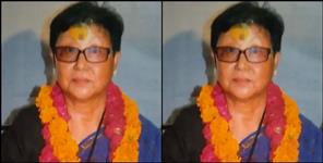 image: Kamla Thapa of uttarakhand got Florence nightingale award