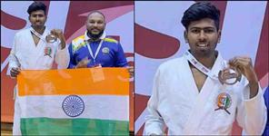 image: Rudrapur Jai Prakash won medal in Ju-Jitsu Asian Championship