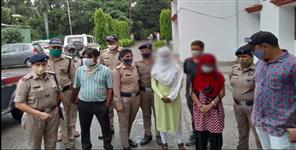 image: Two girls and 1 boy arrested in Rudrapur
