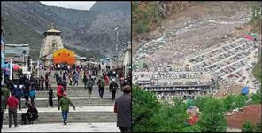 image: 41724 pilgrims reached Kedarnath in two days
